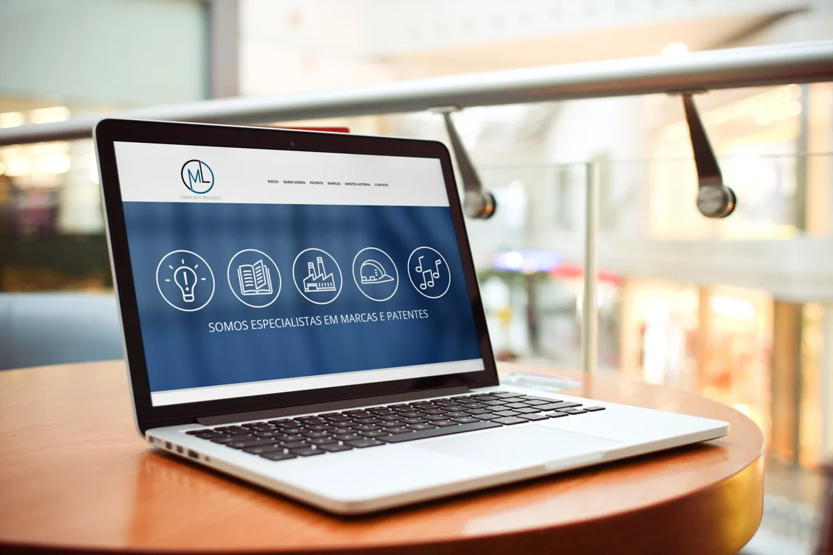 Site ML Marcas e Patentes — ML Marcas e Patentes
